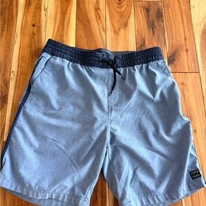 Billabong Blue Boardshorts with Black Waistband